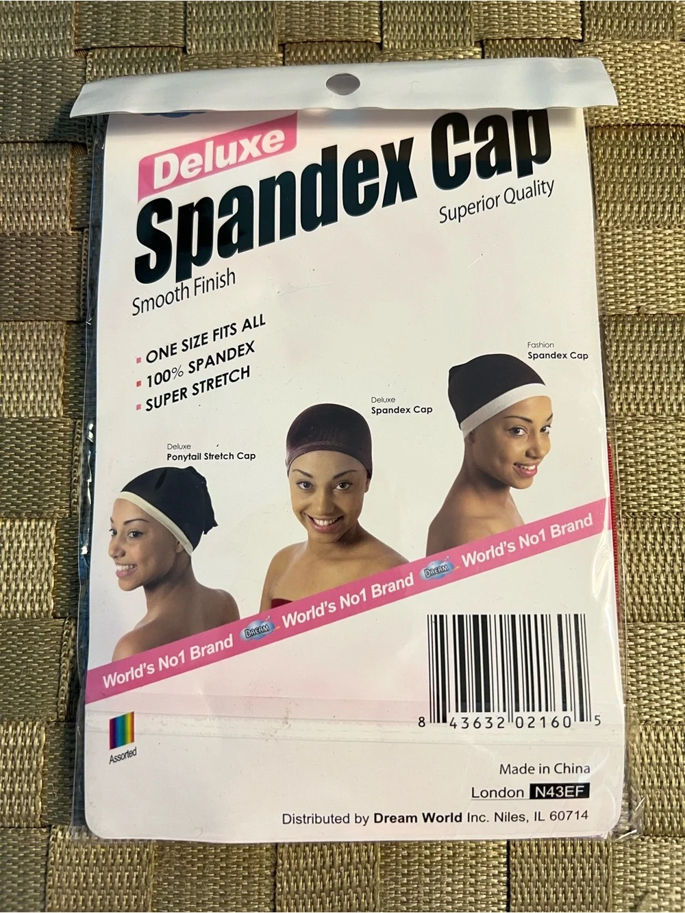 Dream Deluxe Spandex Cap - Red & White